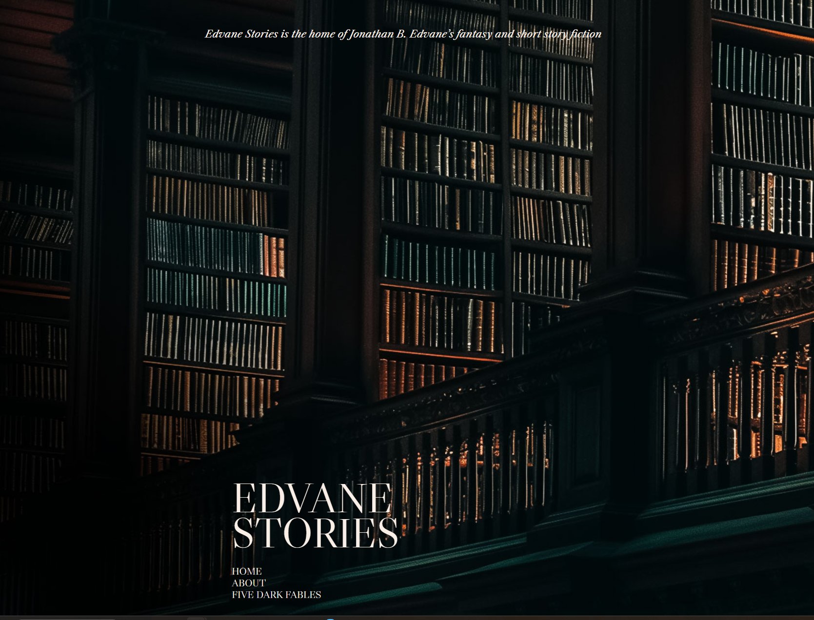 Edvane Stories — a dark library
