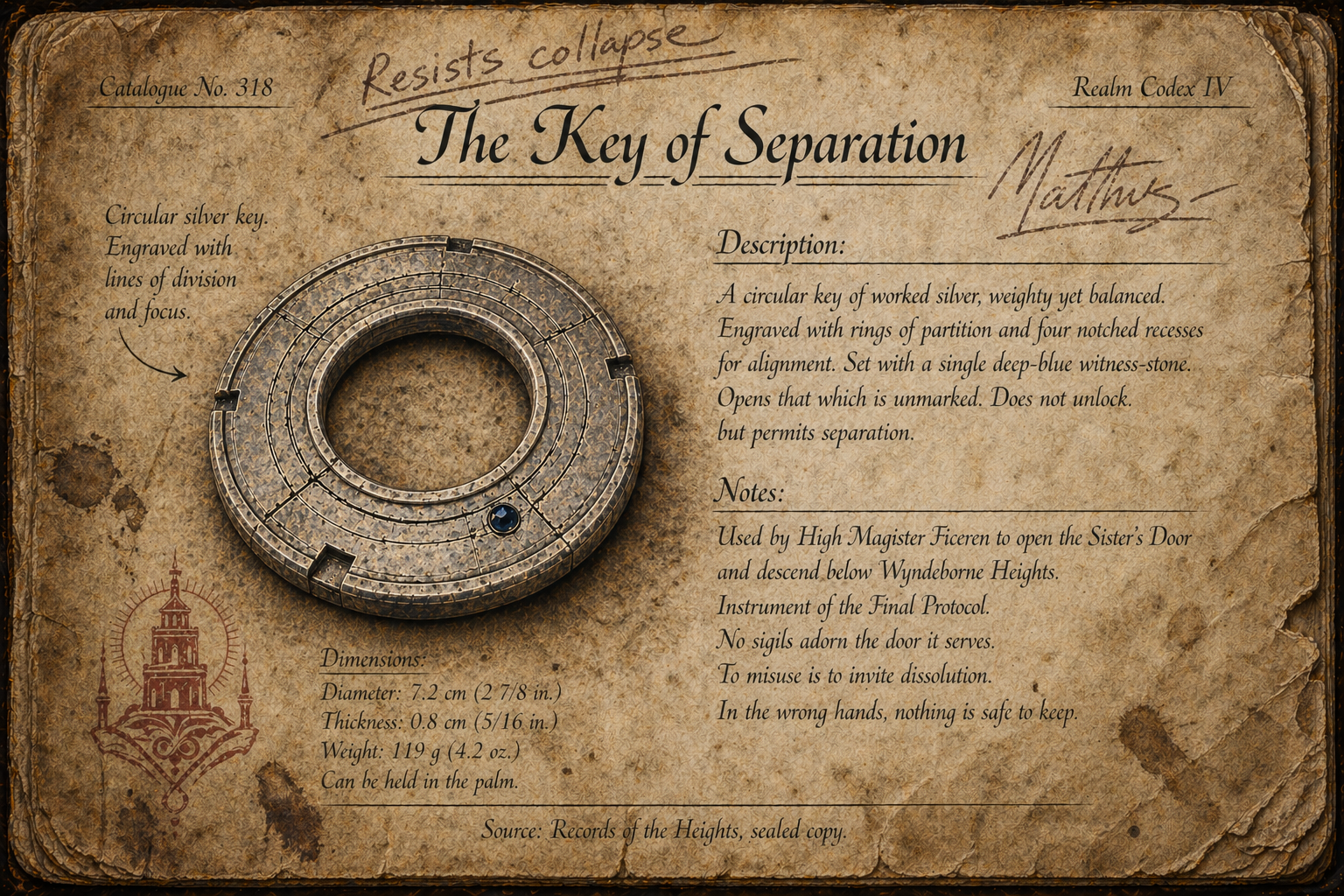 The Key of Separation