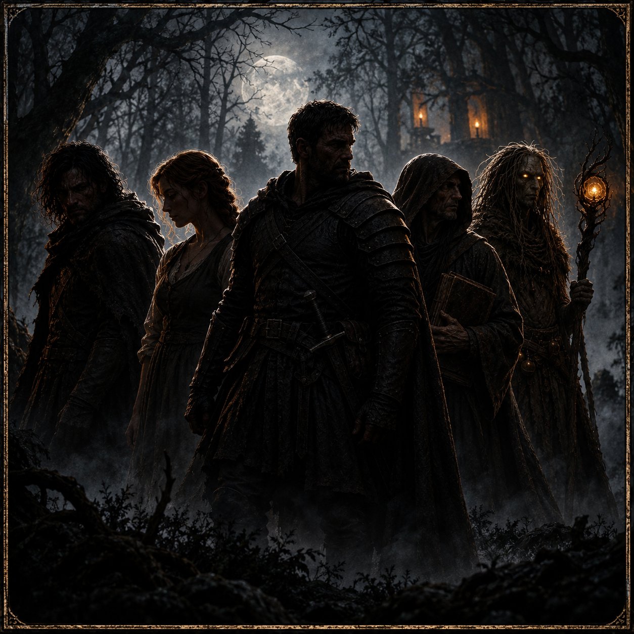 Characters from Tales from the Woldwood